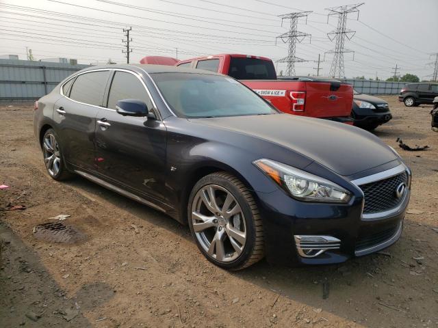 JN1BY1PP9HM170004 - 2017 INFINITI Q70L 3.7 BLUE photo 4