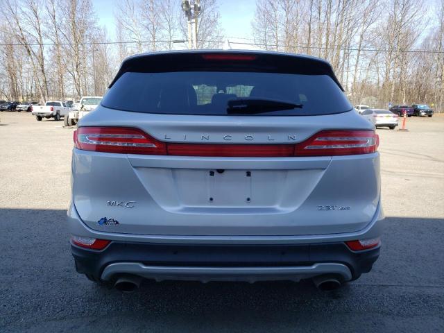 5LMTJ3DH8HUL35158 - 2017 LINCOLN MKC RESERVE SILVER photo 6