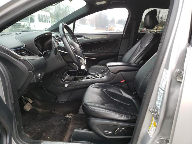 5LMTJ3DH8HUL35158 - 2017 LINCOLN MKC RESERVE SILVER photo 7