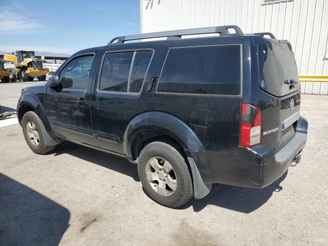 5N1AR18U75C783391 - 2005 NISSAN PATHFINDER LE BLACK photo 2