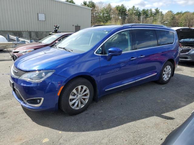 2C4RC1EG1JR318128 - 2018 CHRYSLER PACIFICA TOURING L PLUS BLUE photo 1