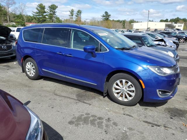 2C4RC1EG1JR318128 - 2018 CHRYSLER PACIFICA TOURING L PLUS BLUE photo 4