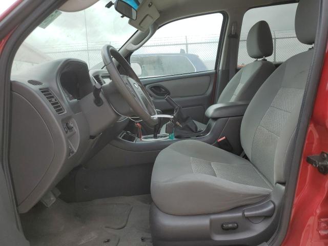 1FMYU03137KA83719 - 2007 FORD ESCAPE XLT RED photo 7