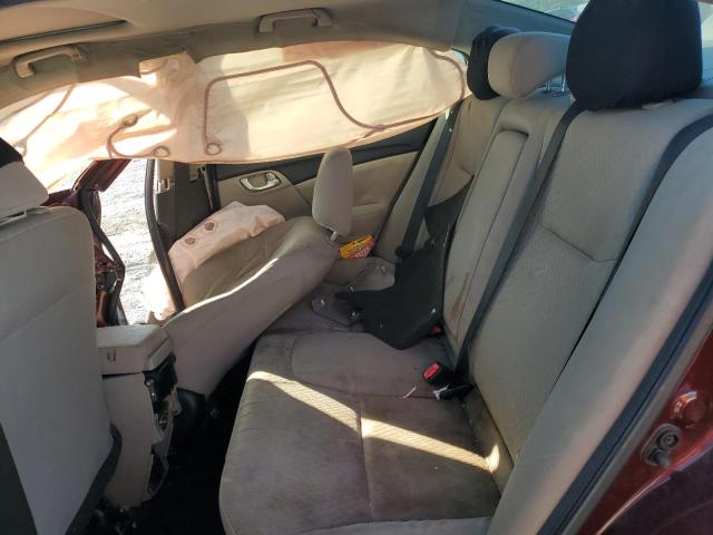 19XFB2F86FE086296 - 2015 HONDA CIVIC EX BURGUNDY photo 10