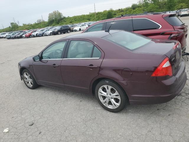 3FAHP0HA7CR414950 - 2012 FORD FUSION SE BURGUNDY photo 2