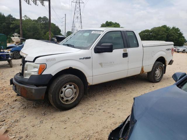 1FTFX1EF9BFB17973 - 2011 FORD F150 SUPER CAB WHITE photo 1