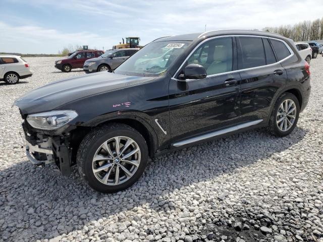 5UXTR9C5XKLR10995 - 2019 BMW X3 XDRIVE30I BLACK photo 1