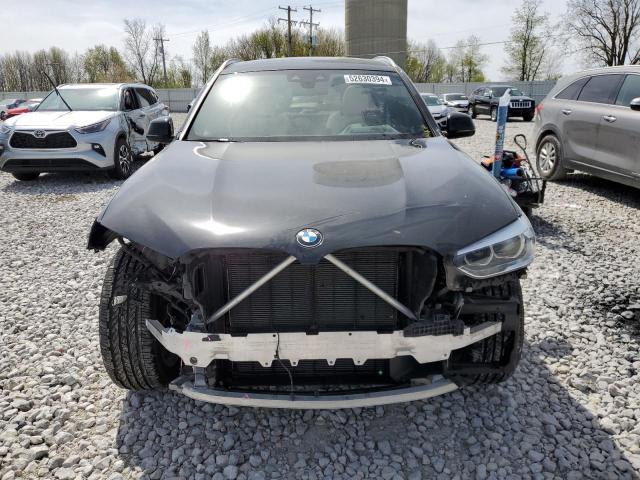 5UXTR9C5XKLR10995 - 2019 BMW X3 XDRIVE30I BLACK photo 5