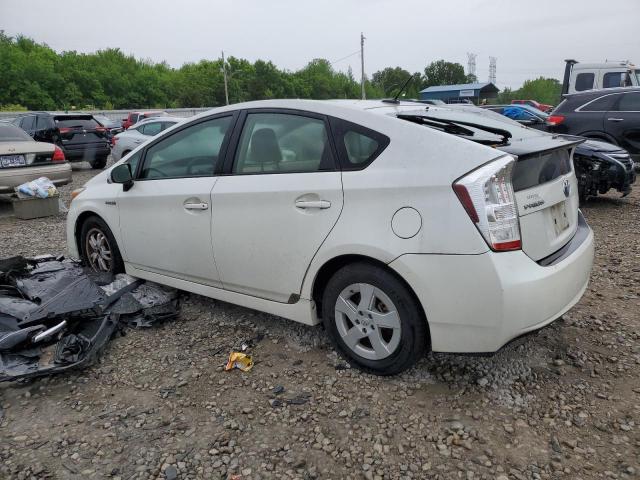 JTDKN3DU8B1451991 - 2011 TOYOTA PRIUS WHITE photo 2