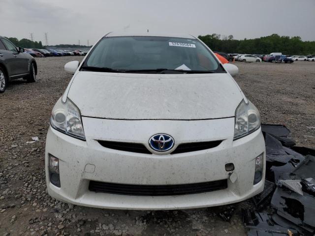 JTDKN3DU8B1451991 - 2011 TOYOTA PRIUS WHITE photo 5