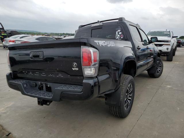 3TYCZ5AN8MT026895 - 2021 TOYOTA TACOMA DOUBLE CAB BLACK photo 3