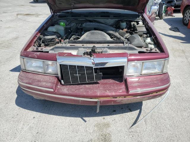 1LNCM81W8MY721365 - 1991 LINCOLN TOWN CAR EXECUTIVE RED photo 11