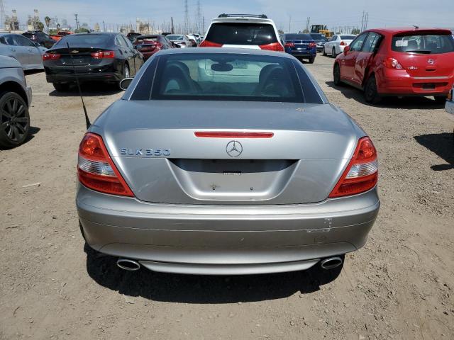 WDBWK56F55F028134 - 2005 MERCEDES-BENZ SLK 350 GRAY photo 6