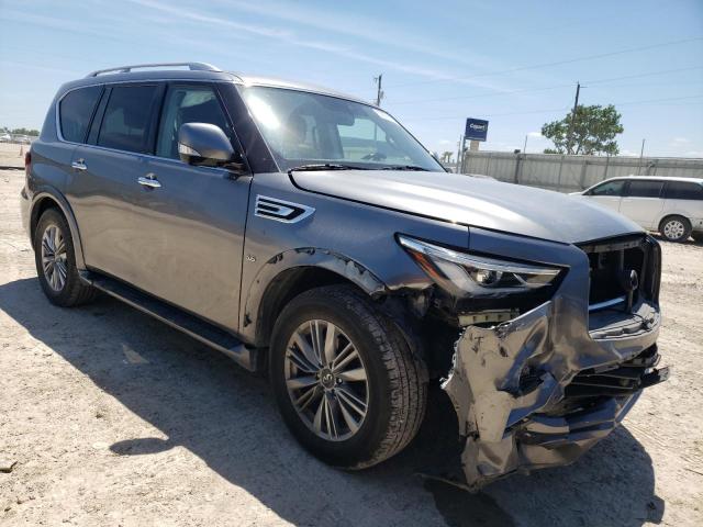 JN8AZ2NF0L9702598 - 2020 INFINITI QX80 LUXE GRAY photo 4