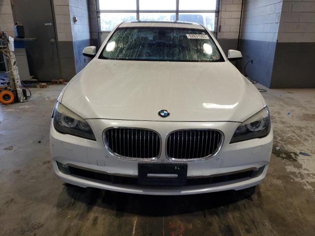 WBAKB8C53CC963600 - 2012 BMW 750 LI WHITE photo 5