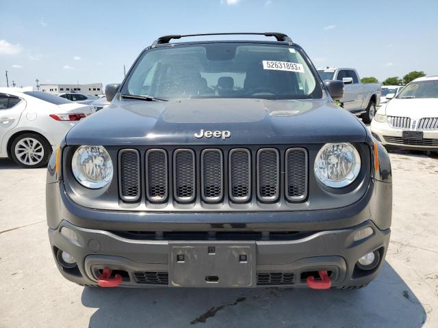 ZACCJBCB2HPF92266 - 2017 JEEP RENEGADE TRAILHAWK BLACK photo 5