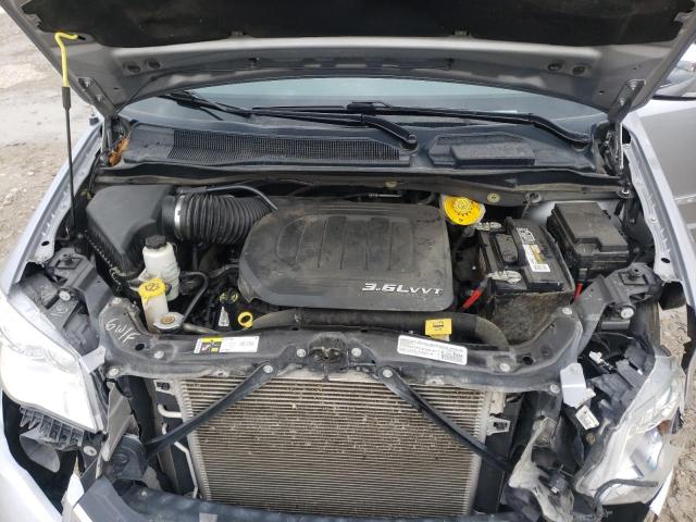 2C4RC1CG7ER470505 - 2014 CHRYSLER TOWN & COU TOURING L SILVER photo 12