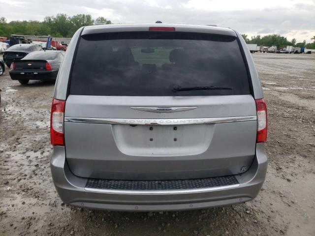 2C4RC1CG7ER470505 - 2014 CHRYSLER TOWN & COU TOURING L SILVER photo 6