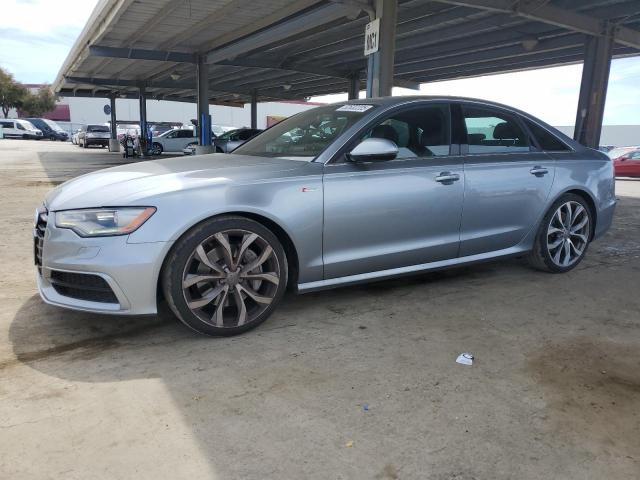 WAUHGAFC9CN160419 - 2012 AUDI A6 PRESTIGE ნაცრისფერი ფოტო 1