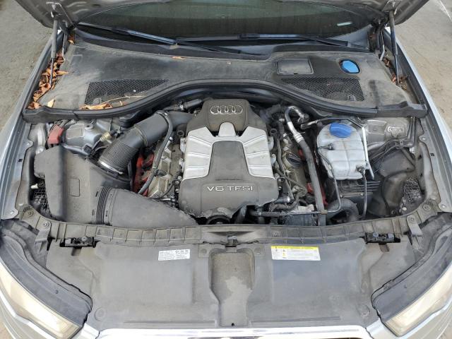 WAUHGAFC9CN160419 - 2012 AUDI A6 PRESTIGE ნაცრისფერი ფოტო 11