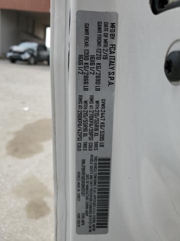 ZFBHRFAB5K6N00587 - 2019 RAM PROMASTER WHITE photo 13