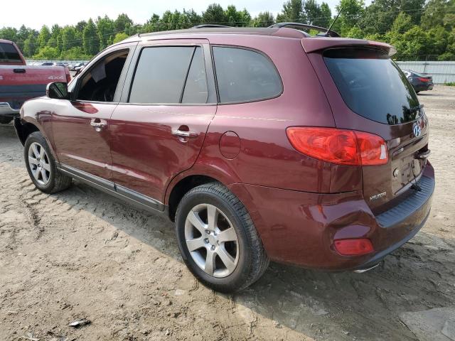 5NMSH13E29H313014 - 2009 HYUNDAI SANTA FE SE BURGUNDY photo 2