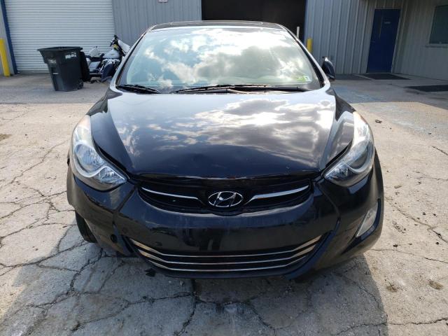 5NPDH4AE4DH379007 - 2013 HYUNDAI ELANTRA GLS BLACK photo 5