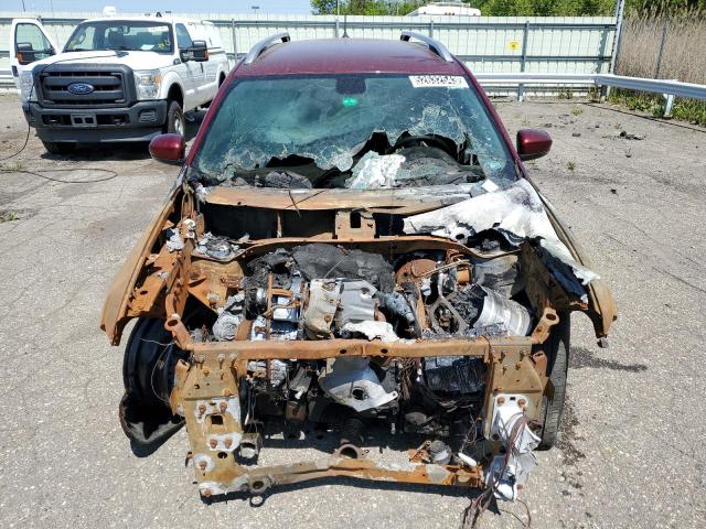 1C4PJMDNXKD231105 - 2019 JEEP CHEROKEE LIMITED BURGUNDY photo 5