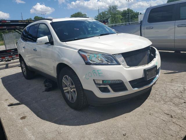 1GNKRGKD3FJ190006 - 2015 CHEVROLET TRAVERSE LT WHITE photo 4