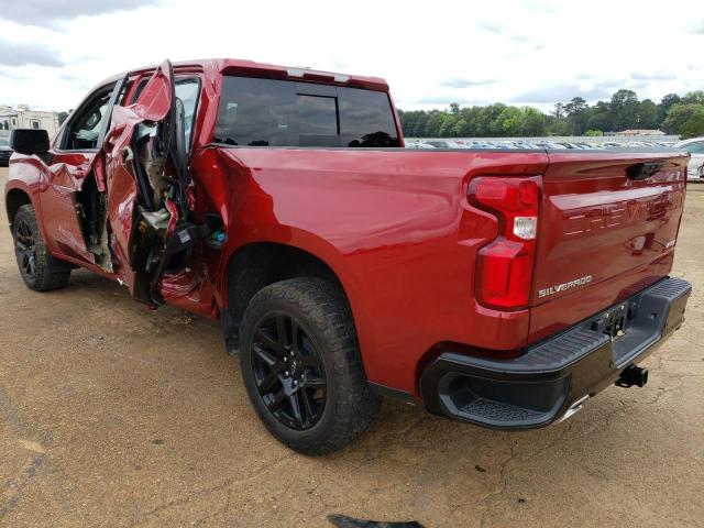 1GCUDEET4NZ561357 - 2022 CHEVROLET SILVERADO K1500 RST RED photo 2