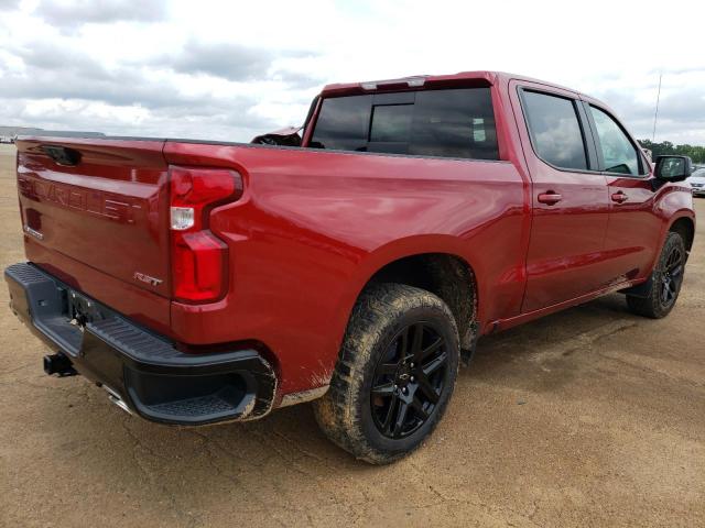 1GCUDEET4NZ561357 - 2022 CHEVROLET SILVERADO K1500 RST RED photo 3