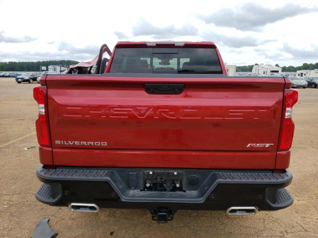 1GCUDEET4NZ561357 - 2022 CHEVROLET SILVERADO K1500 RST RED photo 6