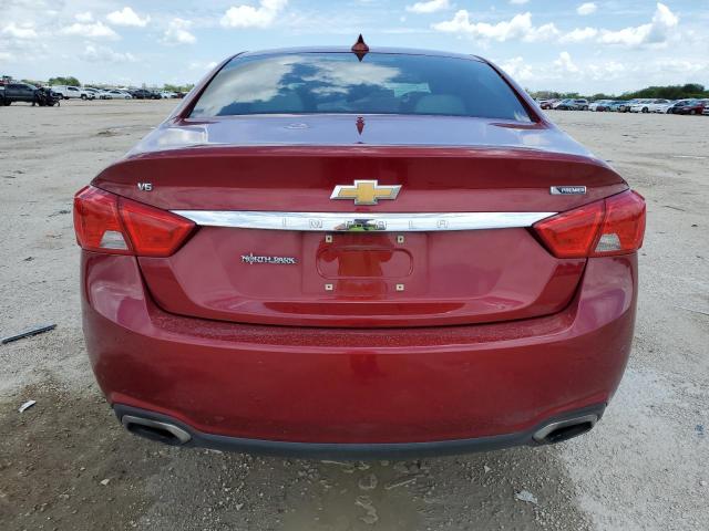 2G1125S35J9124347 - 2018 CHEVROLET IMPALA PREMIER RED photo 6