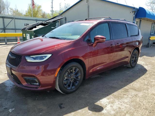 2C4RC1BG3MR534927 - 2021 CHRYSLER PACIFICA TOURING L 栗色 照片 1