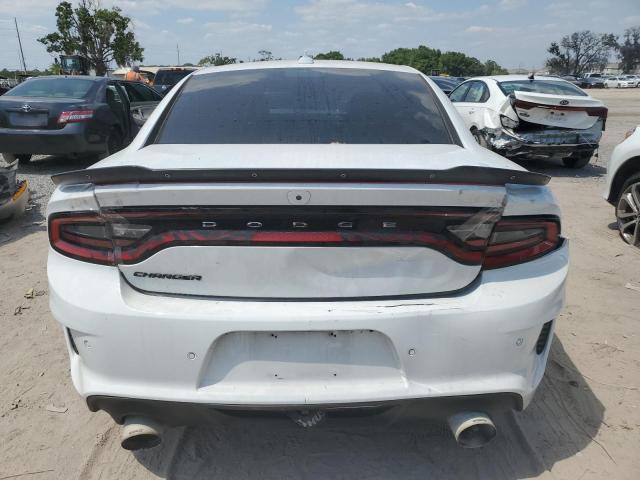 2C3CDXGJ3MH632831 - 2021 DODGE CHARGER SCAT PACK WHITE photo 6