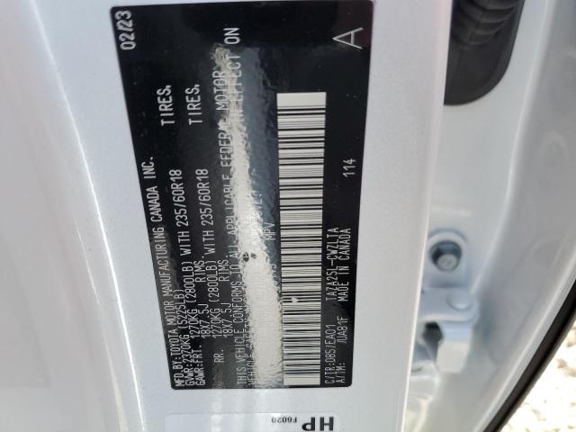 2T2GGCEZ9PC025445 - 2023 LEXUS NX 350 WHITE photo 12