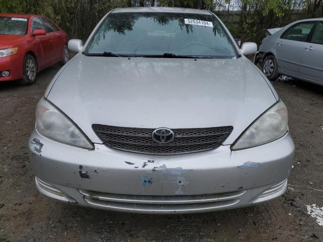 4T1BE32KX2U084975 - 2002 TOYOTA CAMRY LE SILVER photo 5