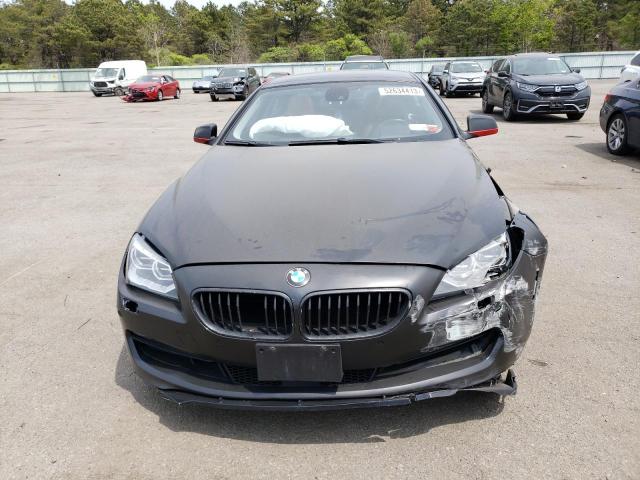 WBALX5C52CC894452 - 2012 BMW 650 XI BLACK photo 5