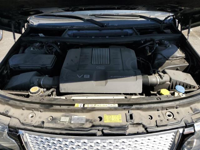 SALMP1E44CA365075 - 2012 LAND ROVER RANGE ROVE AUTOBIOGRAPHY BLACK photo 12