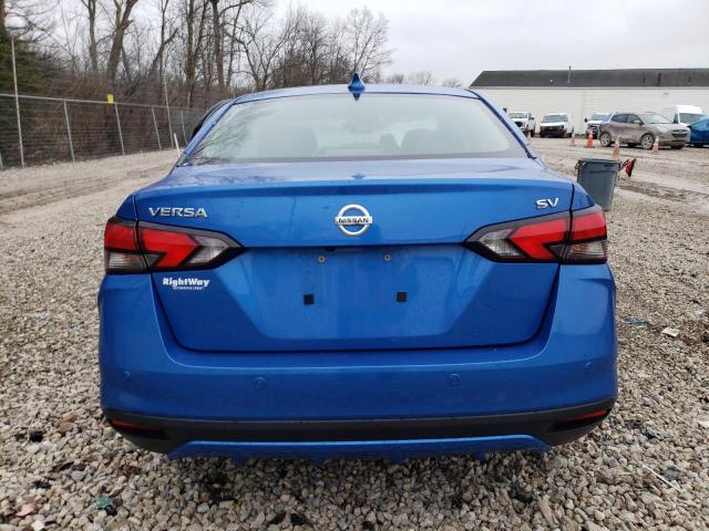 3N1CN8EV3ML887767 - 2021 NISSAN VERSA SV BLUE photo 6