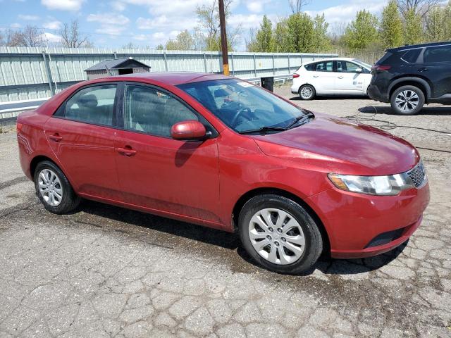 KNAFU4A28C5529173 - 2012 KIA FORTE EX RED photo 4