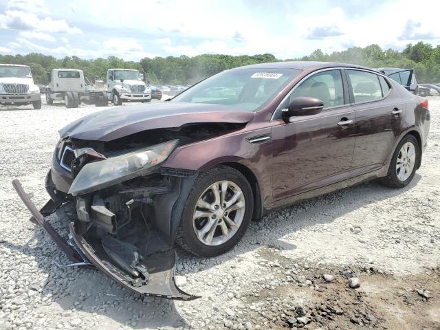 5XXGN4A75CG031993 - 2012 KIA OPTIMA EX BURGUNDY photo 1