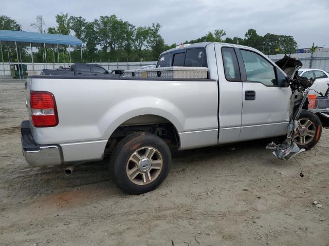 1FTRF12W48KE24892 - 2008 FORD F150 SILVER photo 3