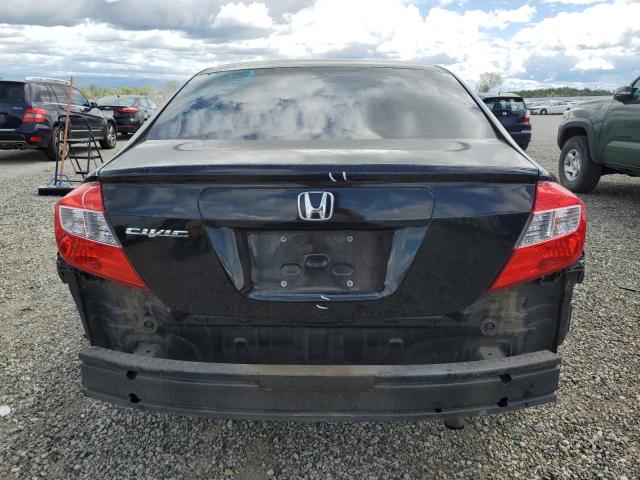 19XFB2F82CE317996 - 2012 HONDA CIVIC EX BLACK photo 6