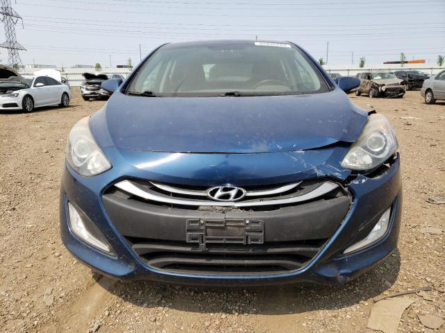 KMHD35LH7EU222926 - 2014 HYUNDAI ELANTRA GT BLUE photo 5