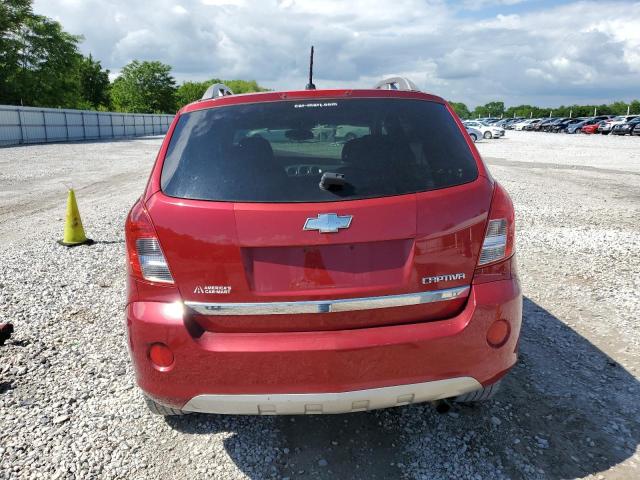 3GNAL3EK5ES533055 - 2014 CHEVROLET CAPTIVA LT RED photo 6