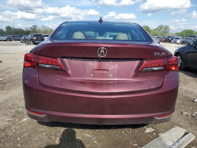 19UUB2F51GA005501 - 2016 ACURA TLX TECH BURGUNDY photo 6