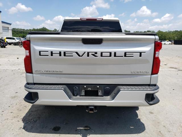 1GCPYBEK7NZ121270 - 2022 CHEVROLET SILVERADO K1500 CUSTOM SILVER photo 6