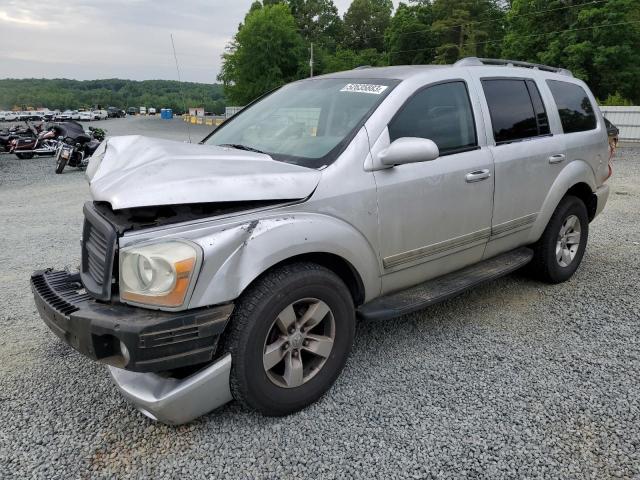 1D8HD48D84F154837 - 2004 DODGE DURANGO SLT SILVER photo 1