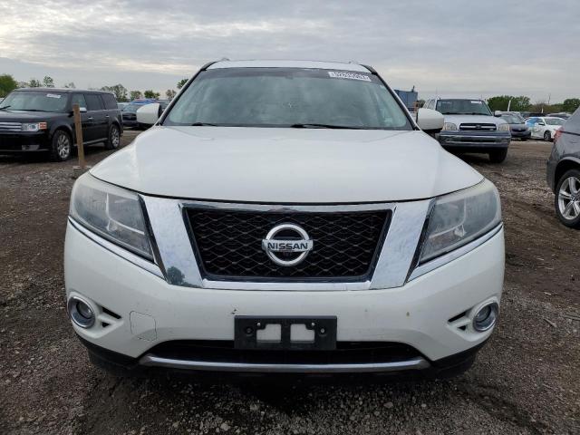 5N1AR2MM1EC640450 - 2014 NISSAN PATHFINDER S WHITE photo 5